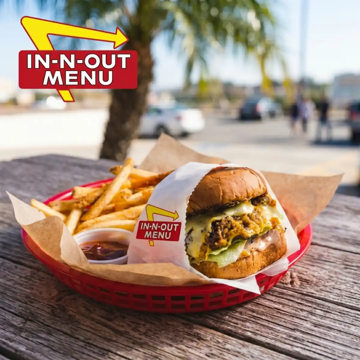 IN-N-OUT MENU LOGO