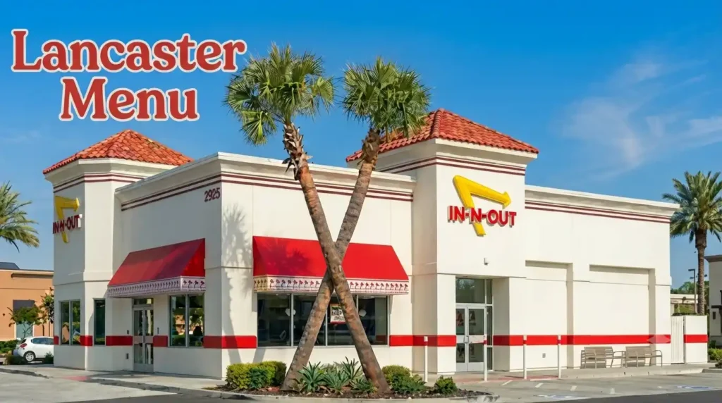 In-N-Out Lancaster Menu