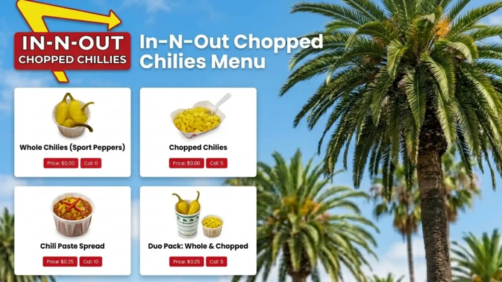 In-N-Out chopped chilies
